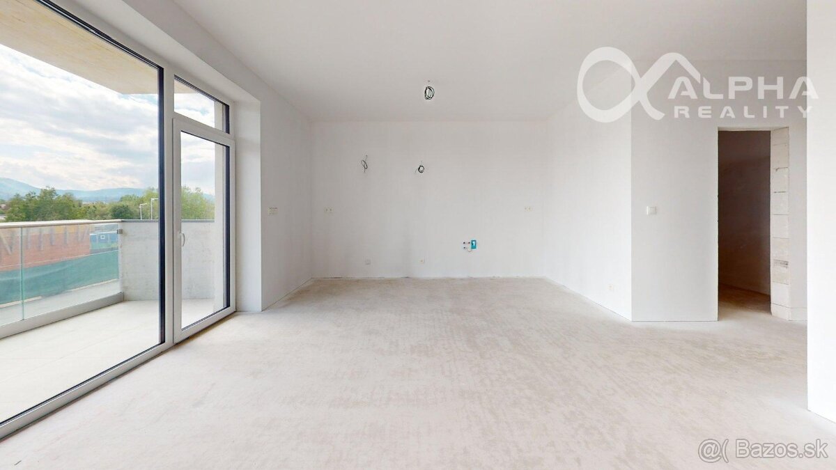 3i byty, balkón, terasa, garážové státie, Zelené údolie, SNV - 6