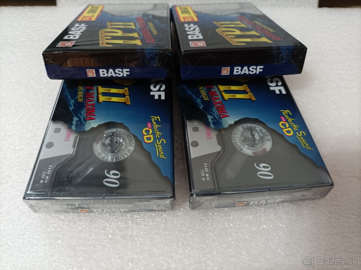 BASF REFERENCE MAXIMA TPII 90 (Top Precission) MC kazeta ´95 - 6