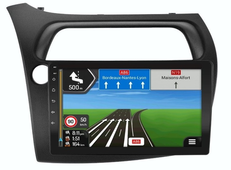 HONDA CIVIC 2006-12 / 2012-16 Android dotyková navigácia - 6
