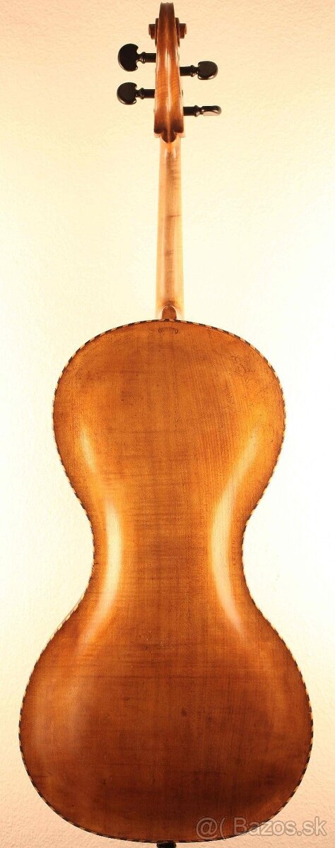 Čelo GUSETTO 1780 husle staré violončelo - 6