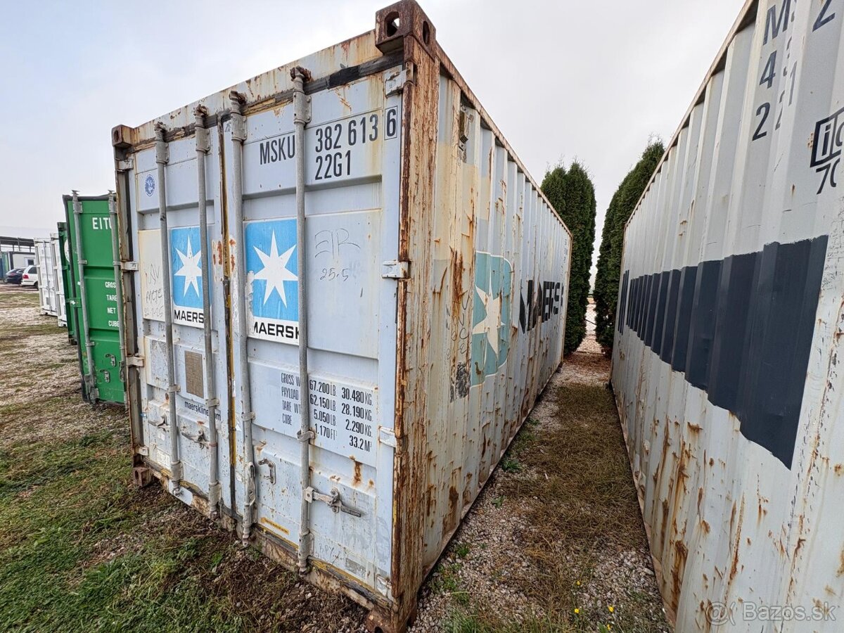 Predám lodný/skladový kontajner 6m AKCIA - 6
