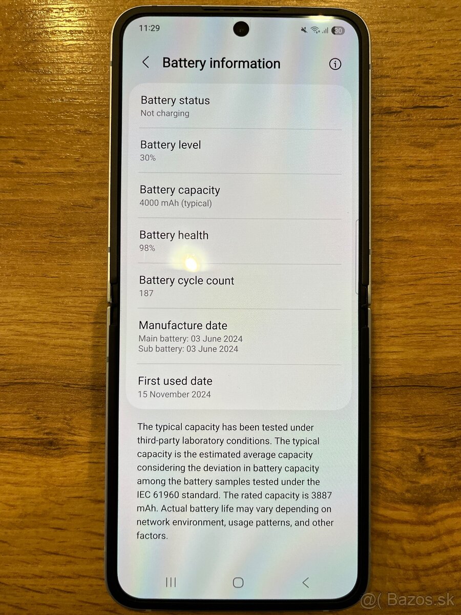 Samsung Galaxy Flip6 12GB/256GB modrý - 6