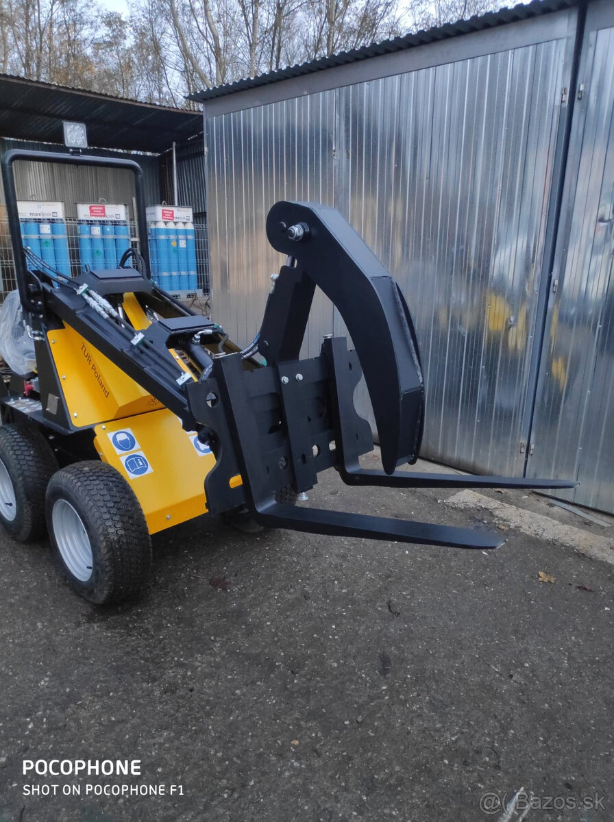 Predám mininakladač TUR N520 Briggs & Stratton 14HP - 6