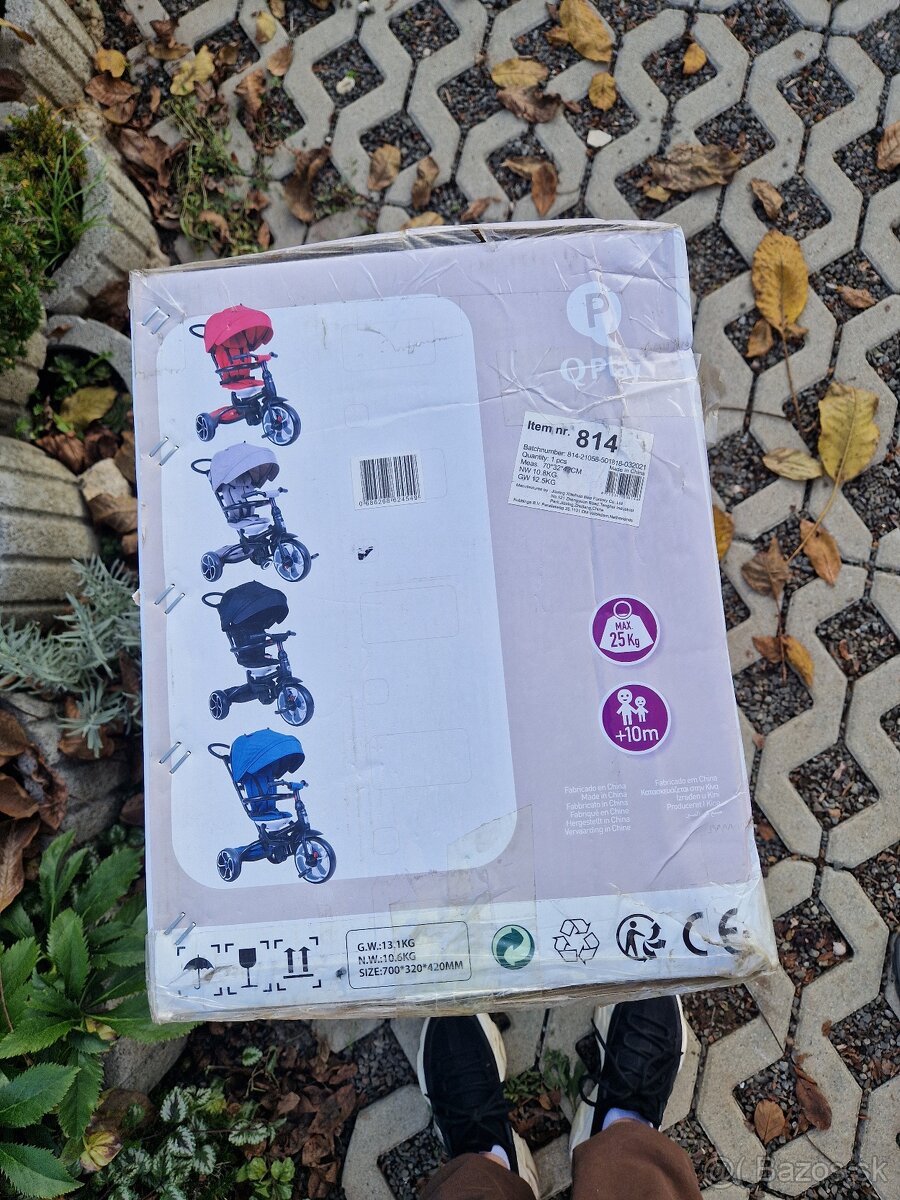 Trojkolka Q Play Prime Zopa - 6