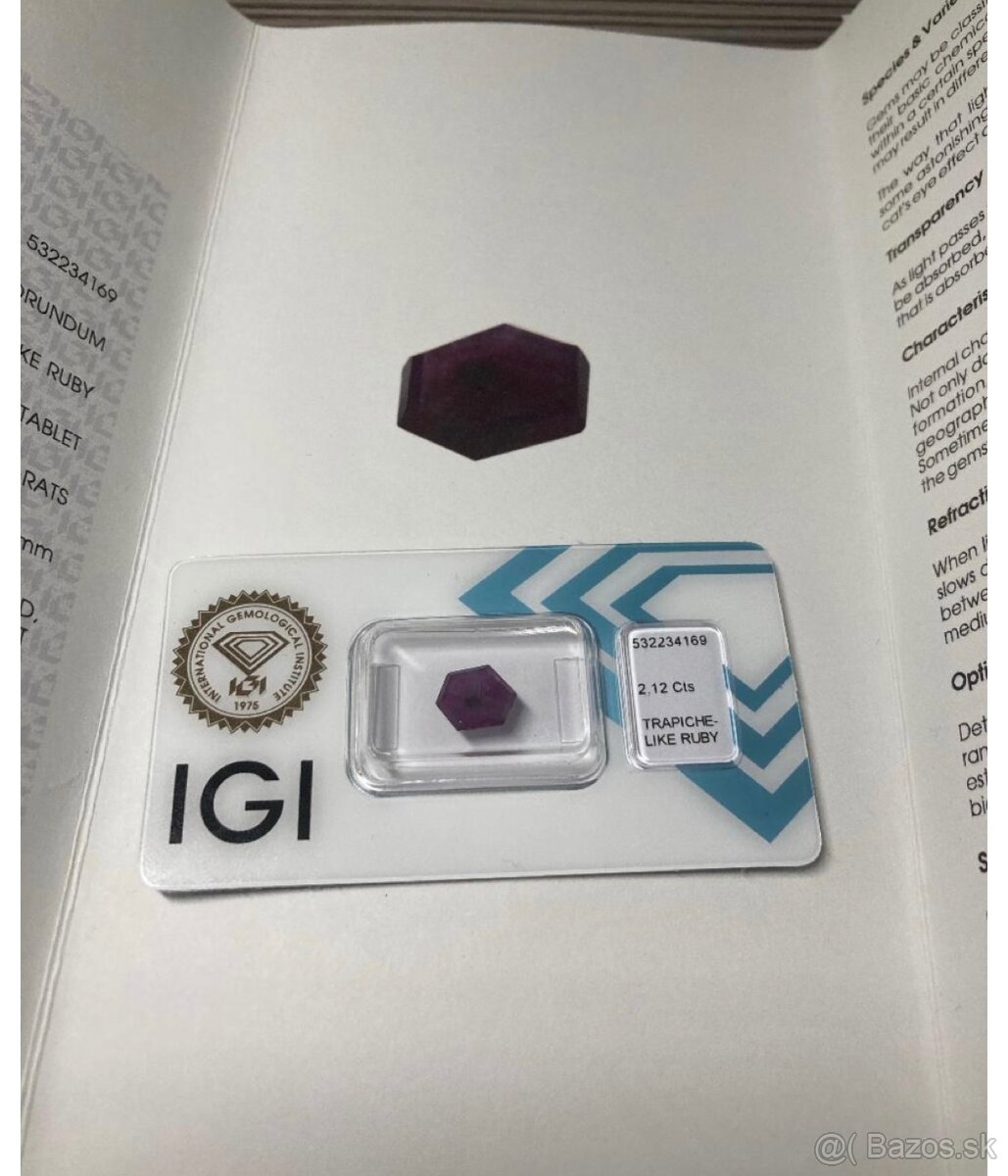 Trapiche ruby Zberatelský rubín - 6
