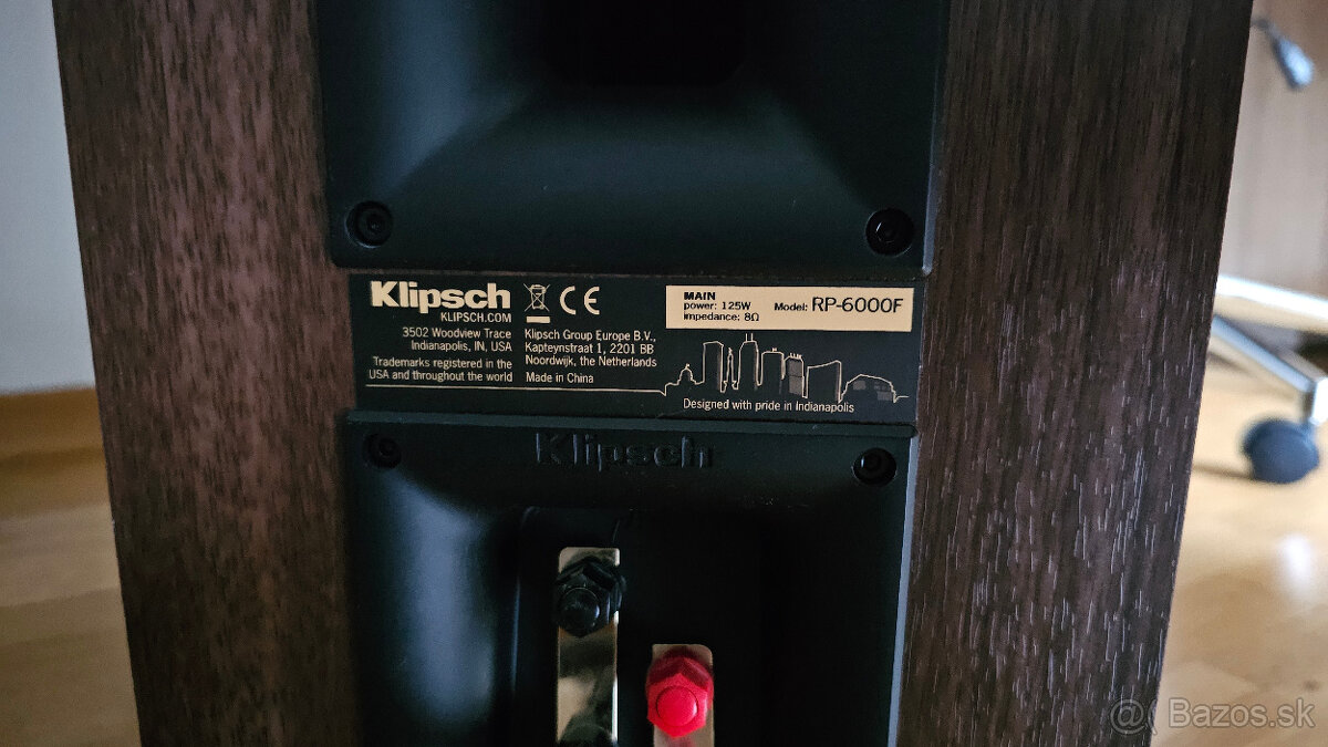 Klipsch RP-6000F - prémiové stĺpové reproduktory - 6