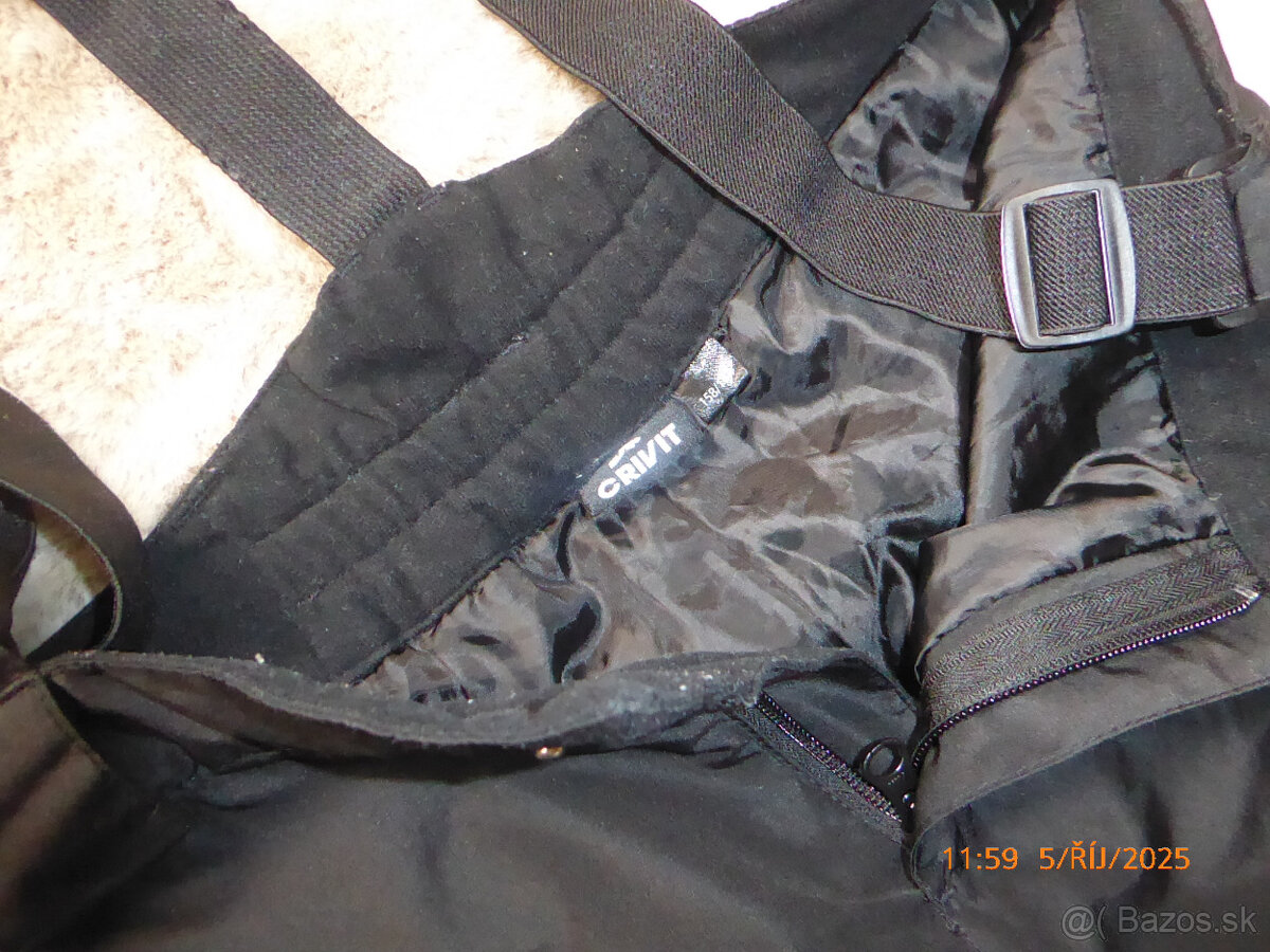 Otepľovačky- čierne, zn.Crivit, 158/164,párkrát oblečené - 6