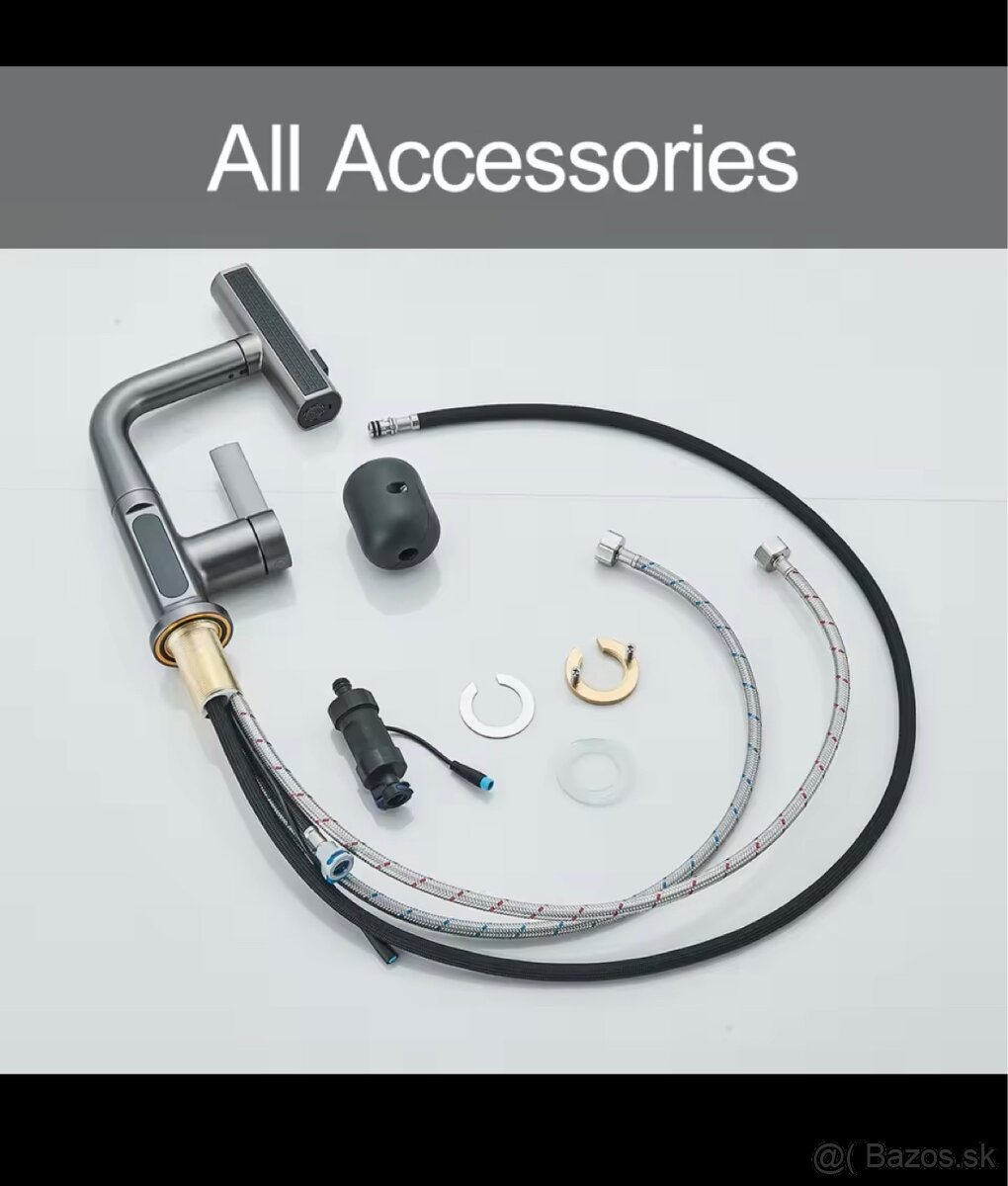 Kuchynská batéria s digitálnym LED displejom - 6