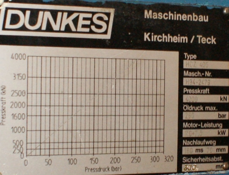 Lis hydraulický HDZ 400 - 6