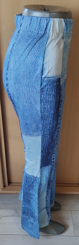 široke dámske nohavice S - 6