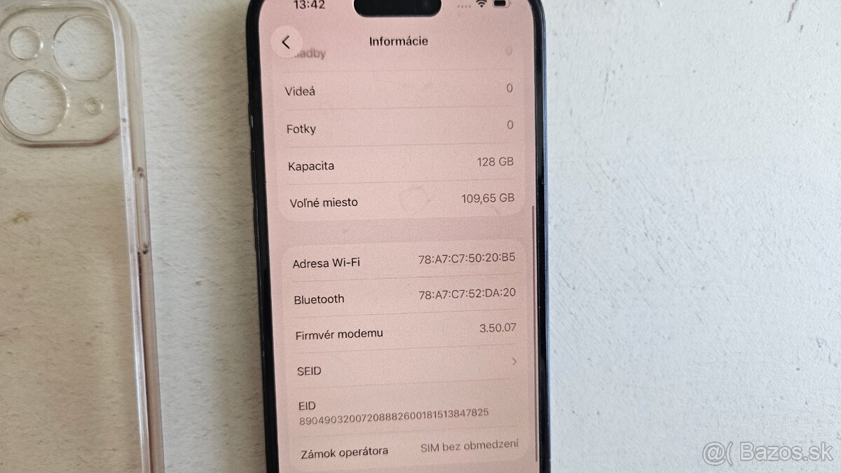 Apple iPhone 15 tmavý 128GB - aj vymením - 6
