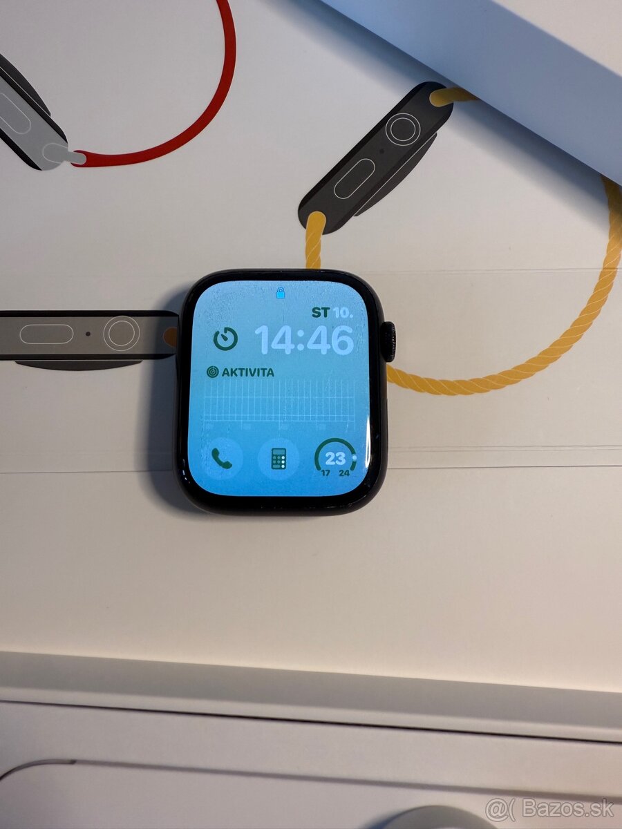 Apple Watch 5 -42mm + Nabíjací Adaptér - 6