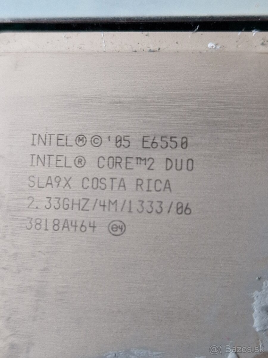 Gigabyte GA-G41M- combo, Intel E6550, RAM 4GB DDR2 - 6