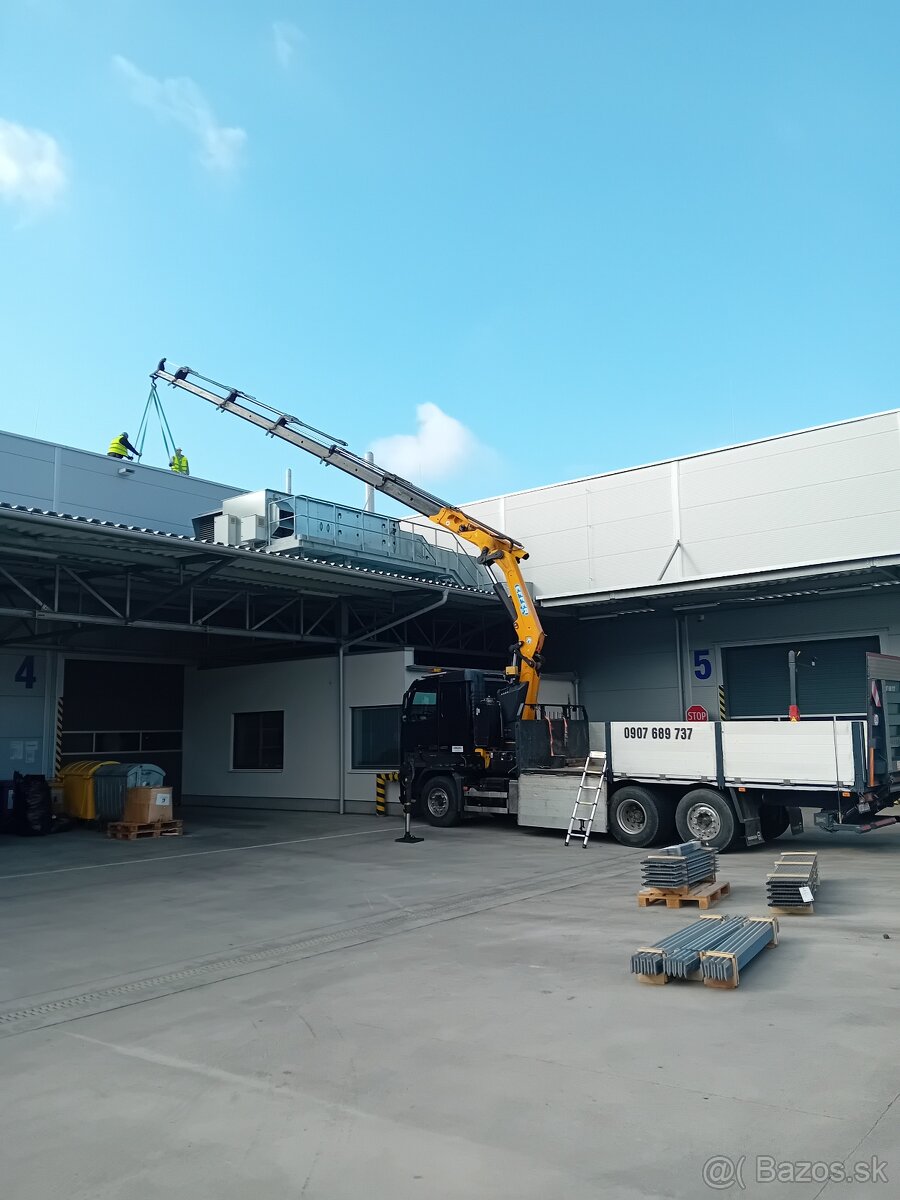 Autodoprava s hydraulickou rukou - 6