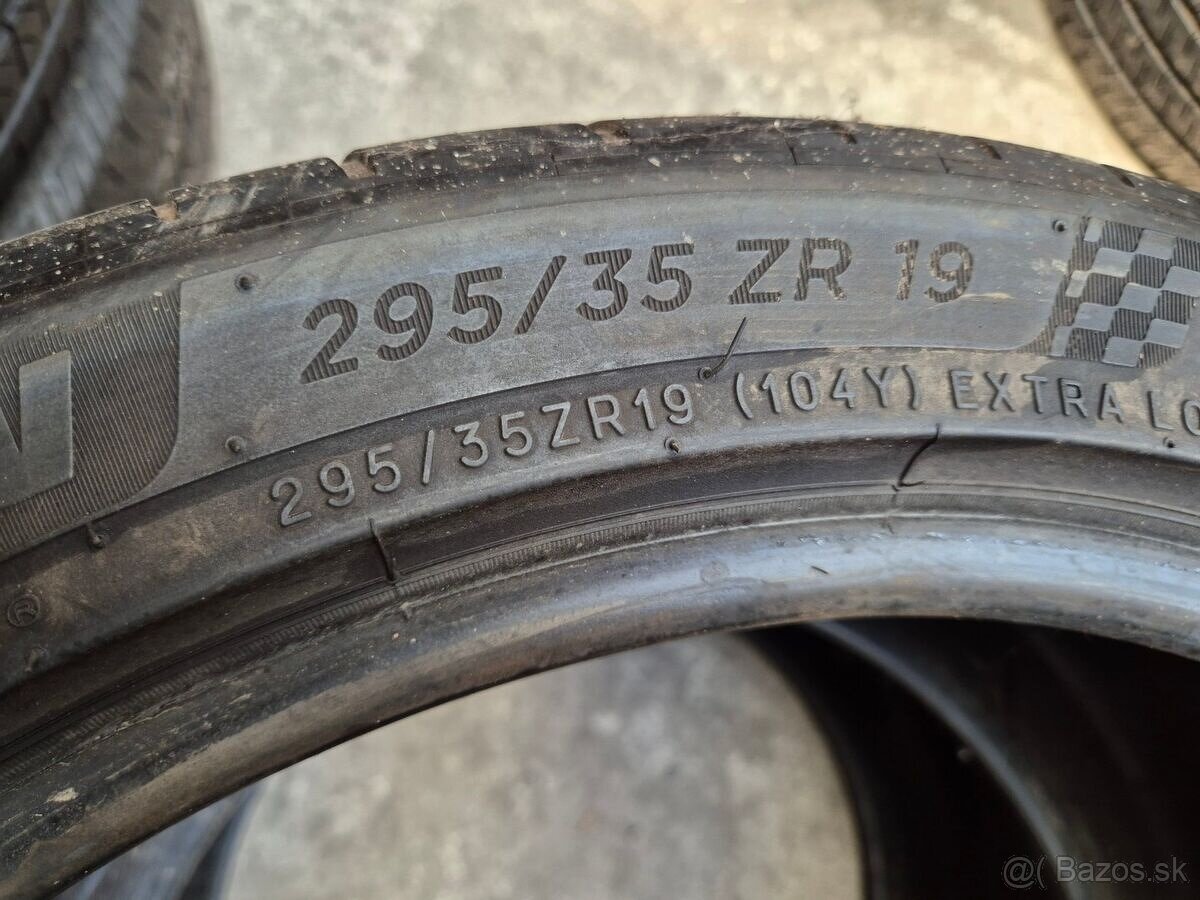 295/35 r19 letné 2 ks MICHELIN dezén 6 mm DOT2019 - 6