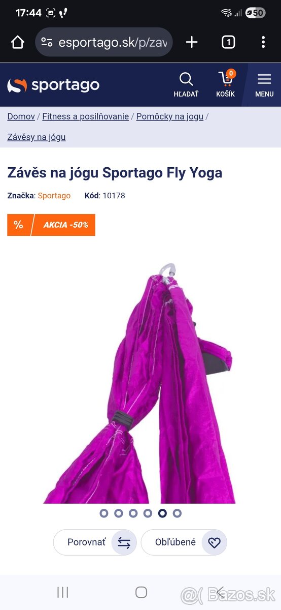 záves na yogu - 6