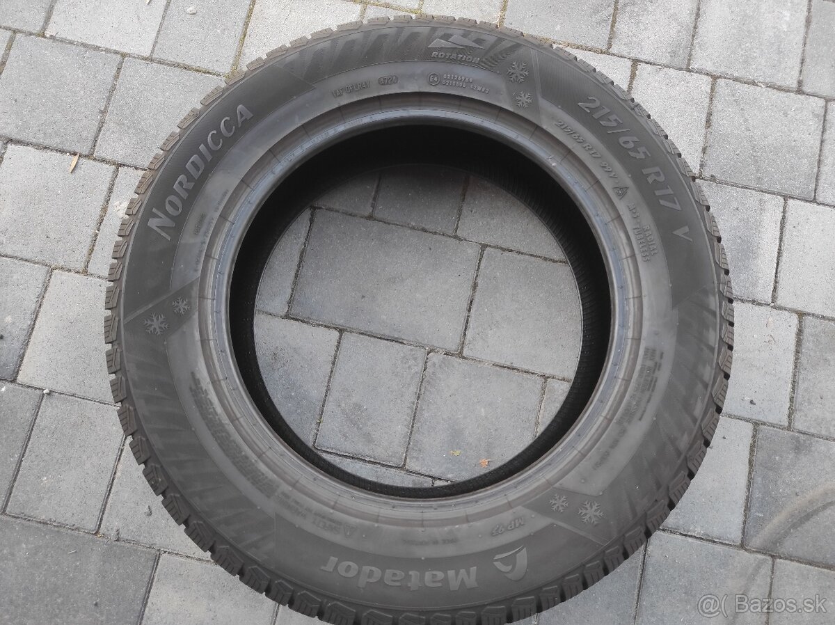 Zimné pneu 215/65 R17 Matador 4ks - 6