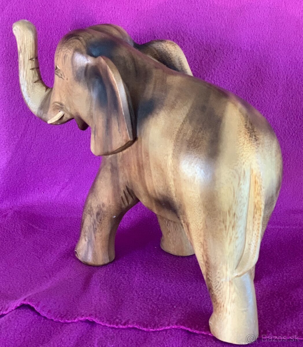 Slon z exotického dreva - 6