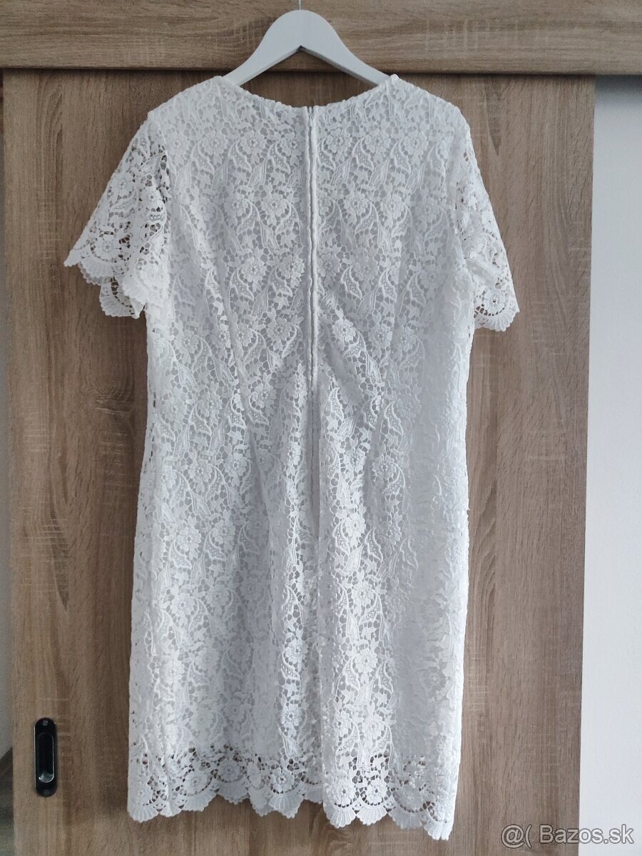 bledoružové šaty, čierne šaty, biele šaty, biela košeľa - 6