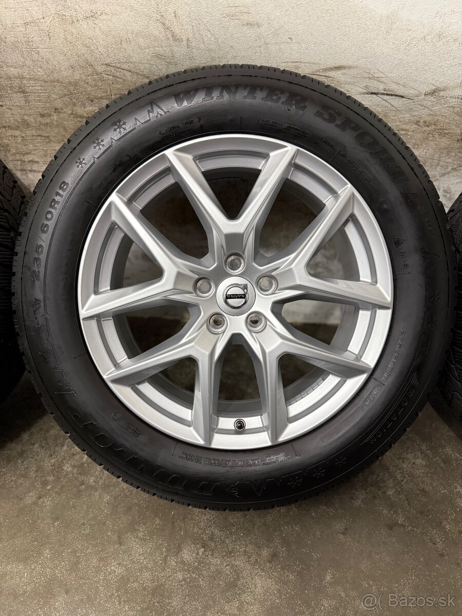Zimná sada 5x108 R18 , 235/60/18 Volvo XC 60 Dunlop - 6