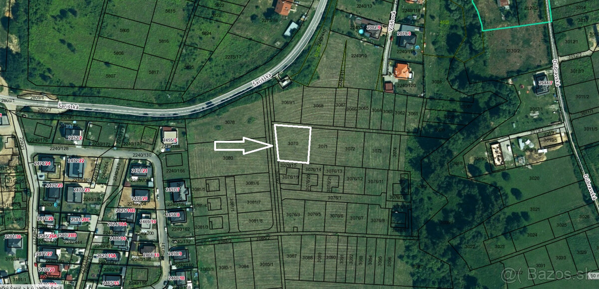 Stavebný pozemok s IS v novej lokalite – Kanaš (1063 m²) - 6