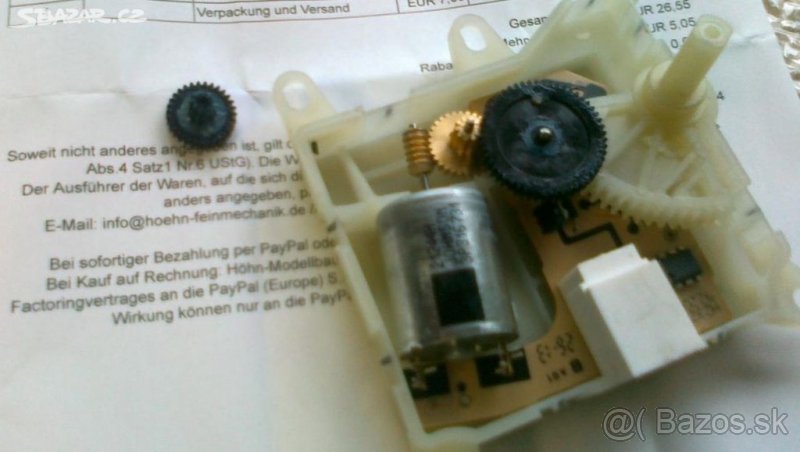 Ford Transit - koliesko pro servomotor kurenia - 6