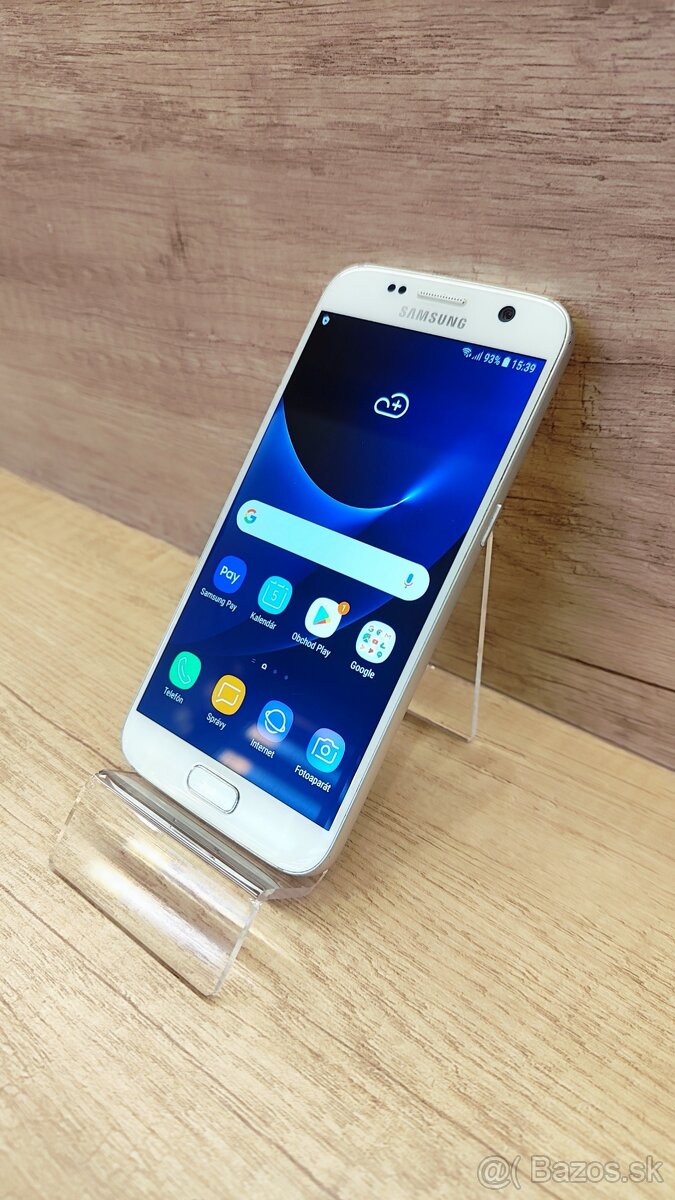 Samsung Galaxy S7 white - super stav - 6