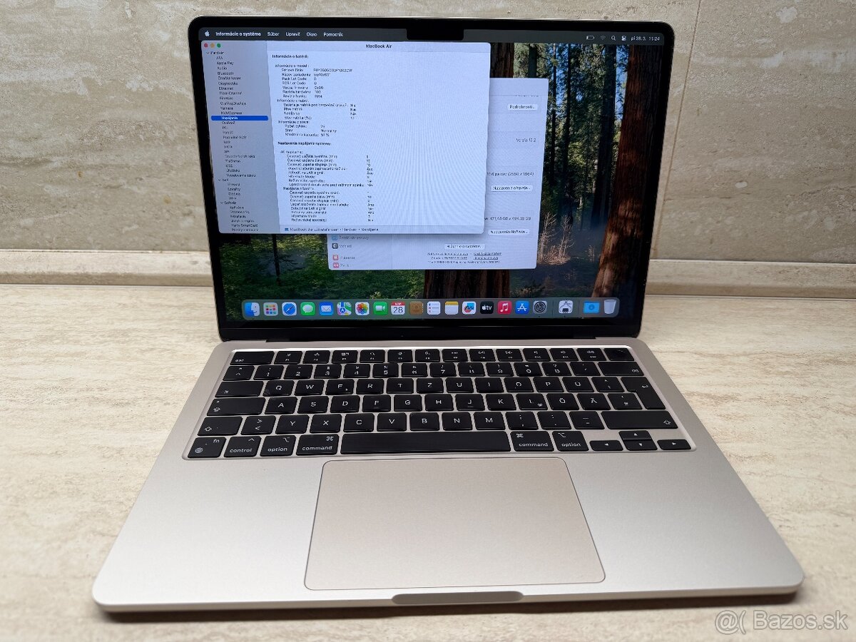 Apple MacBook Air 13,6", M3, 8GB, 512GB - 6