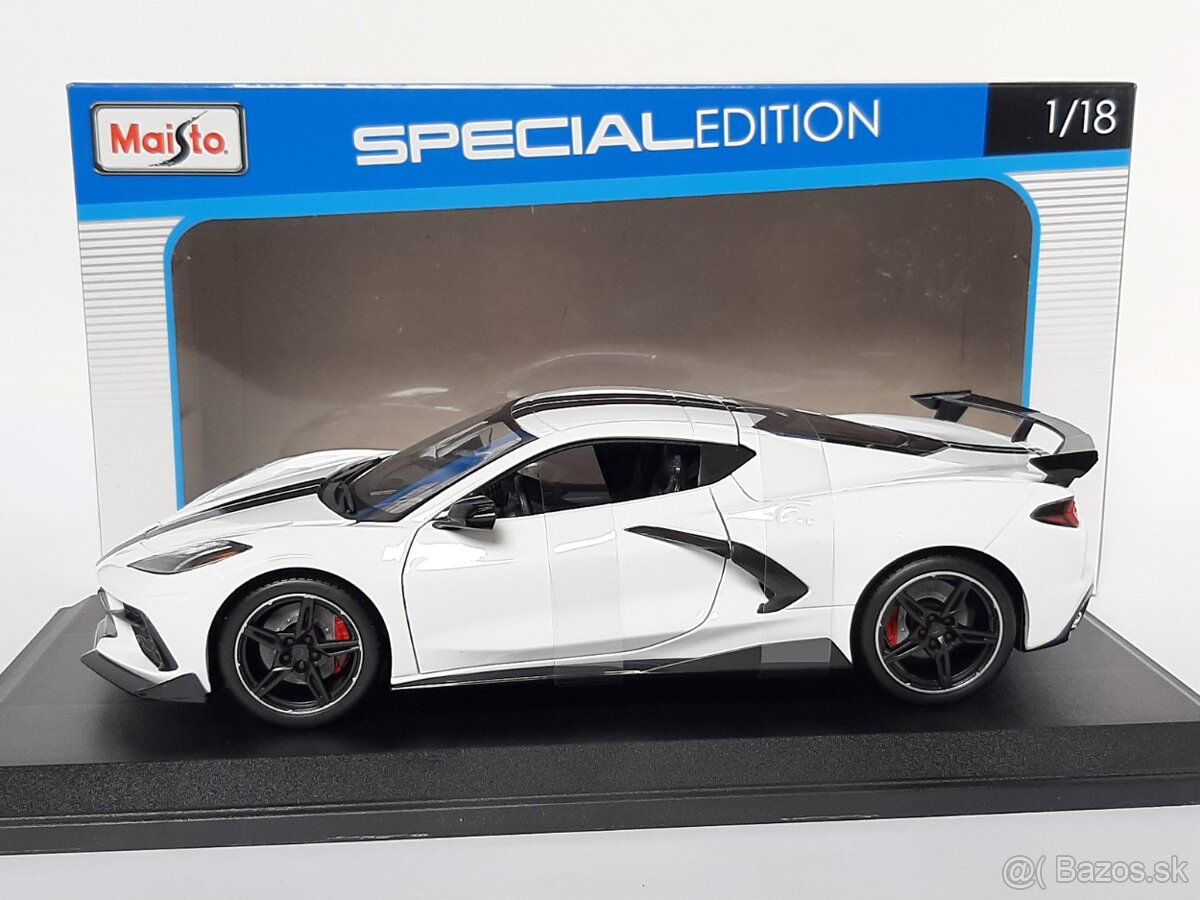 1:18 - Chevrolet Corvette Stingray C7 / C8 - Maisto - 1:18 - 6