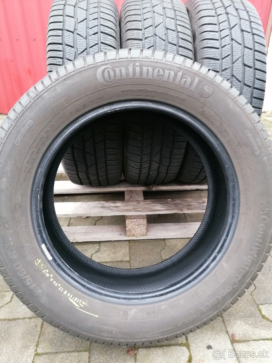 Zimne 215/60R17 sady Michelin a Continental - 6