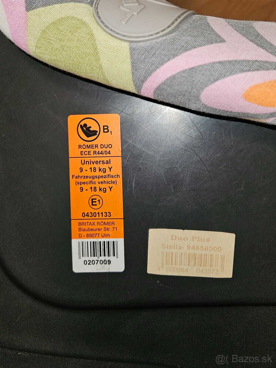 BRITAX-ROMER DUO Plus 9-18kg - 6
