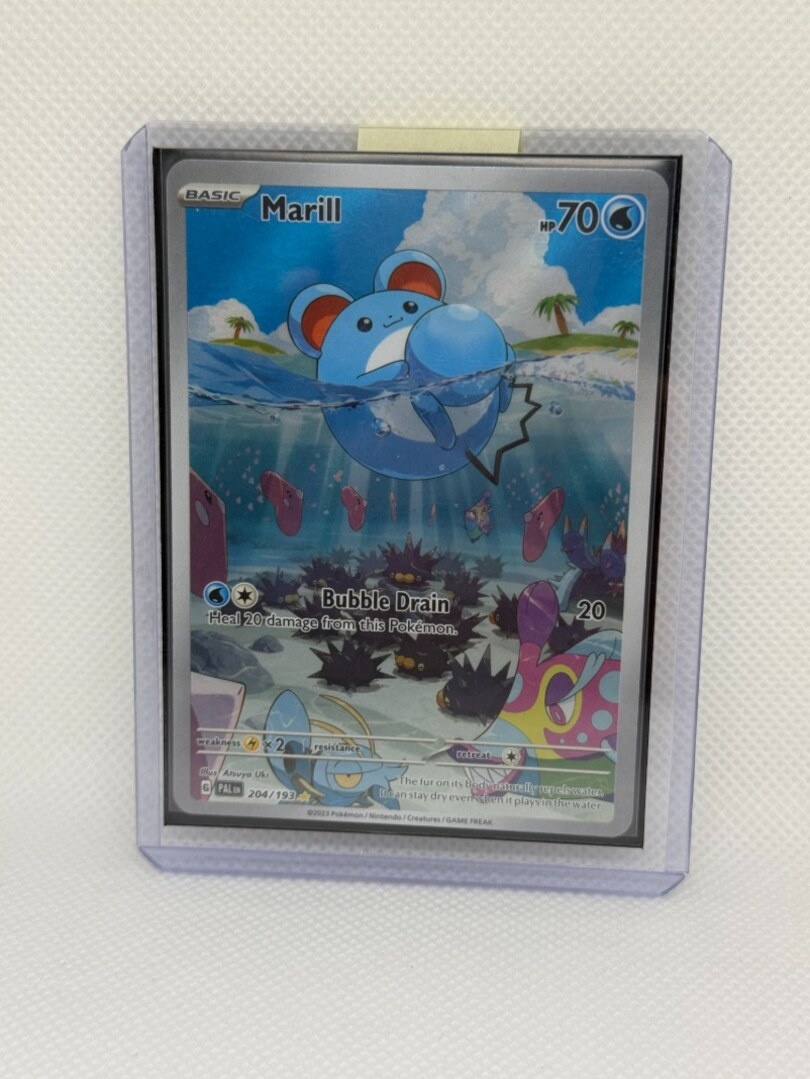Pokémon karta Marill 204/193 – Paldea Evolved – IR - EX - 6