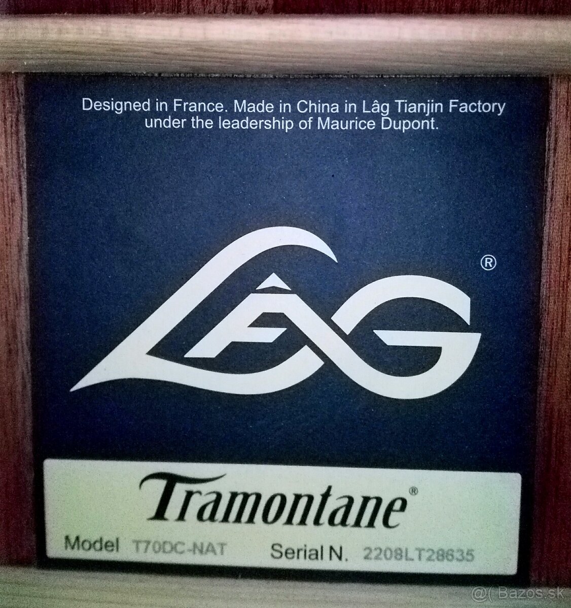 Predam akusticku gitaru LAG T70DC. - 6