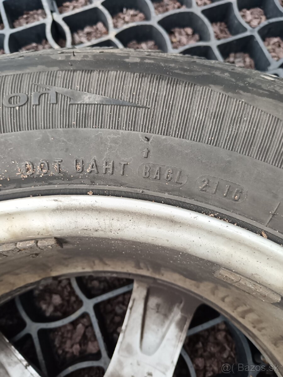Zimné kolesá. Alu disky 5X114,3 - 6