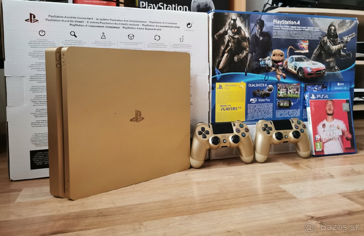 PS4 SLIM 500GB Gold Edition - 6
