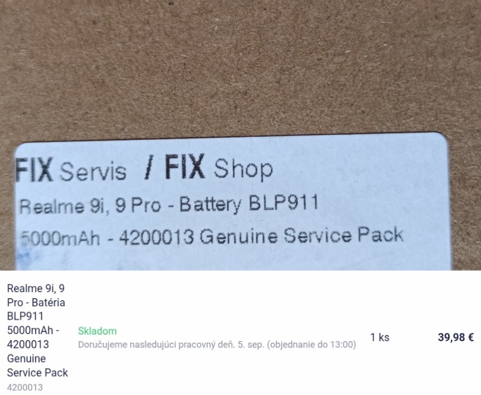 Realme 9 Pro 8GB/128GB + náhradné diely - 6