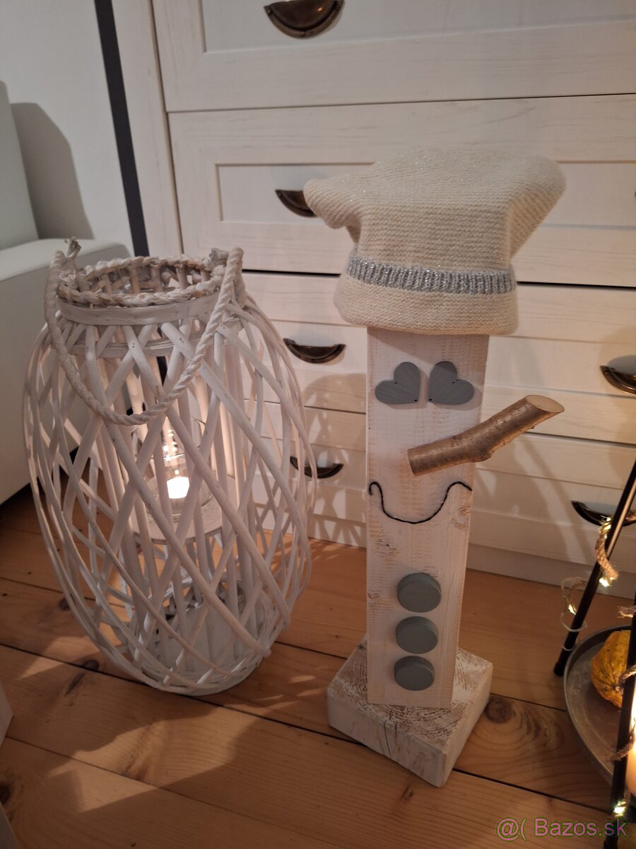 Drevený snehuliak - 6