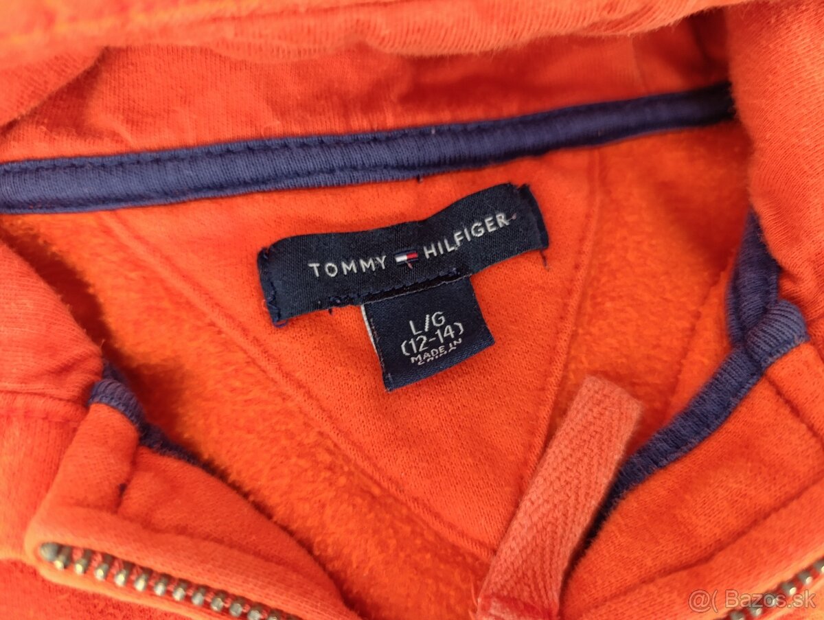 Dievčenská mikina TOMMY HILFIGER v-eľ. 152 - 6