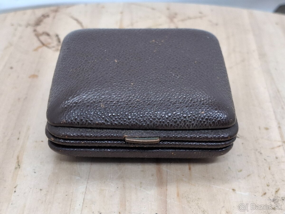 Predám funkčný cestovný budík Mauthe 8 day 7 rubis jewels - 6