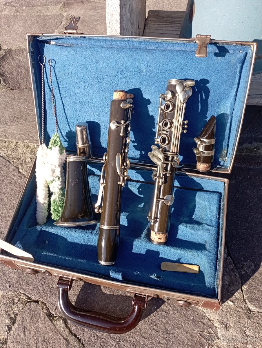 Starožitný klarinet Amati Kraslice - 6