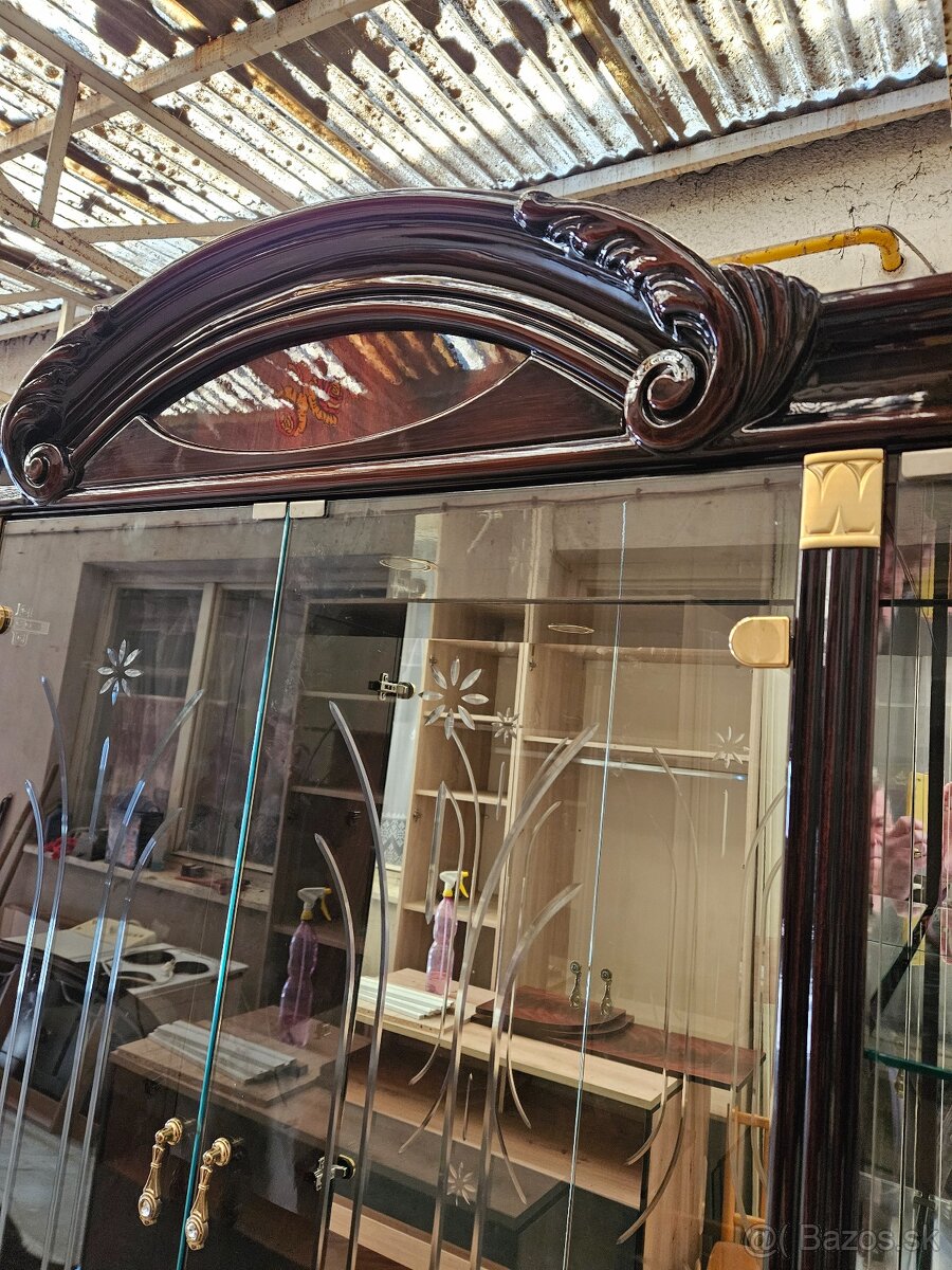 Vitrina+zrkadlo-Italy štýl,ZĽACNENÁ - 6