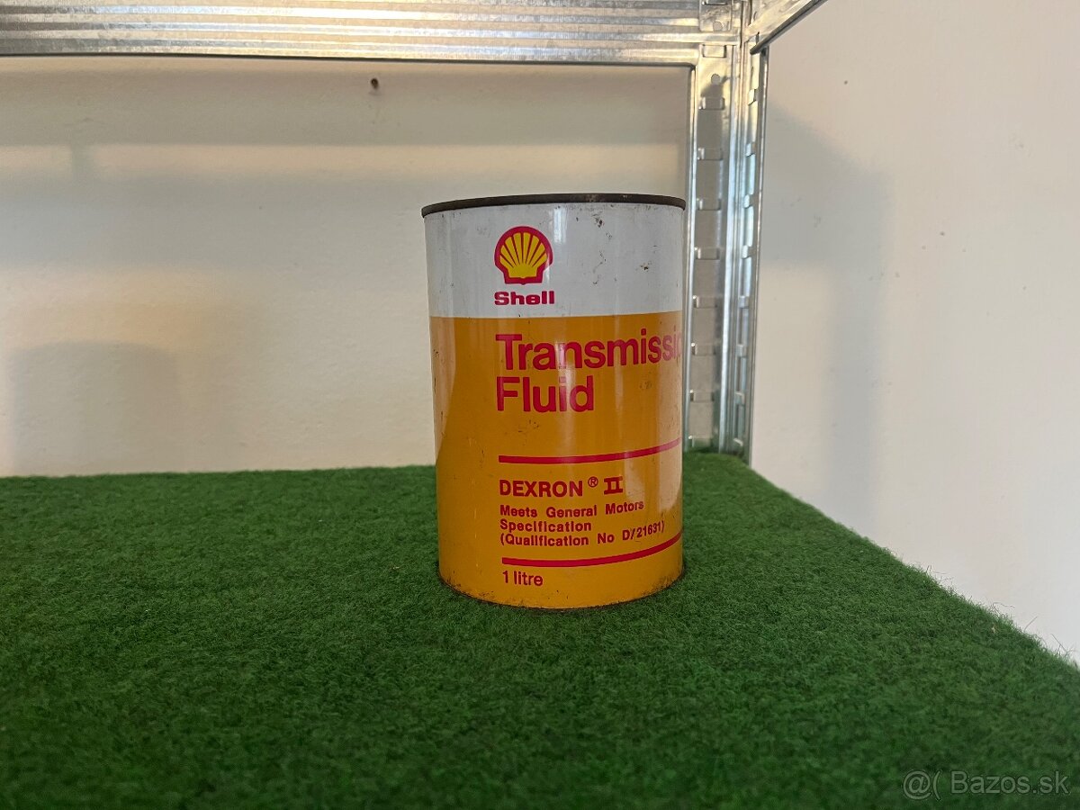 Plechovice od oleja shell - 6