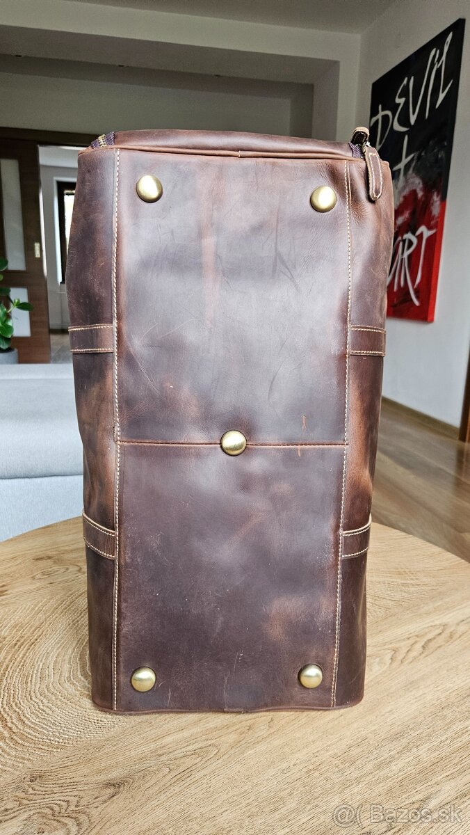 Panska kozena cestovna taska - 6