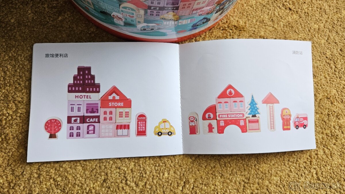 Drevena stavebnica mesto - 6