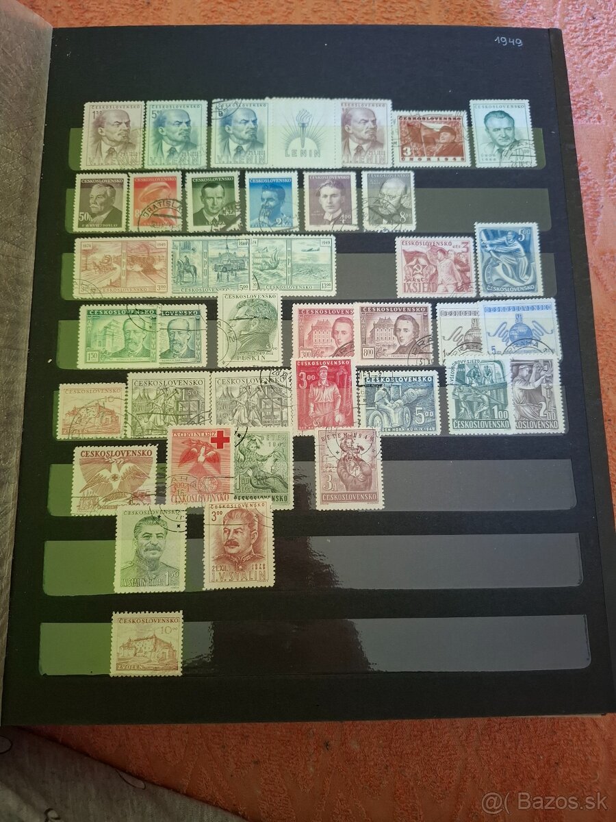 Zbierka známok ČSR - 6