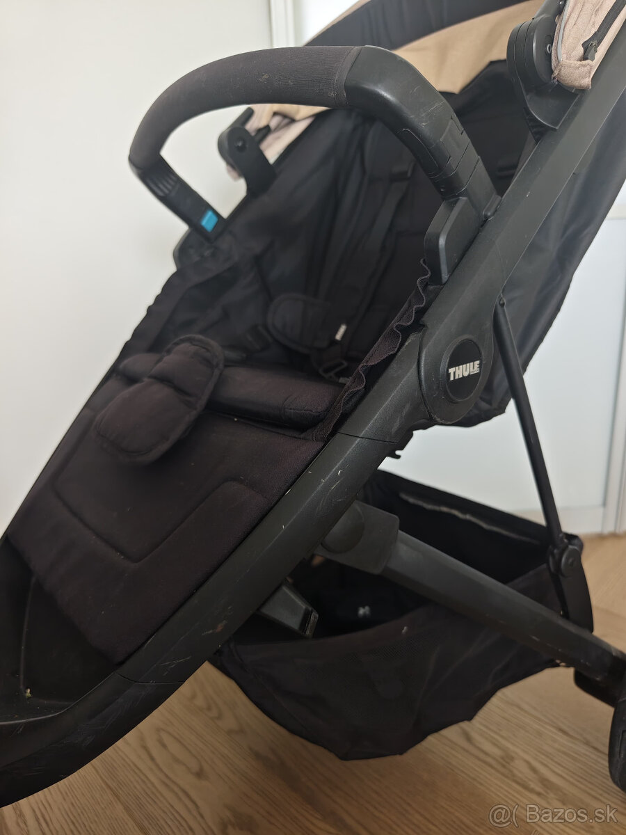 Predám Thule Spring Black kočík s príslušenstvom - 6
