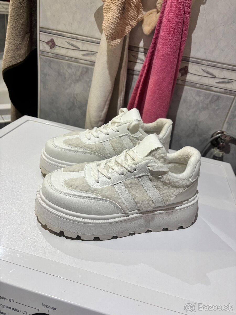 Damske zateplené tenisky - 6