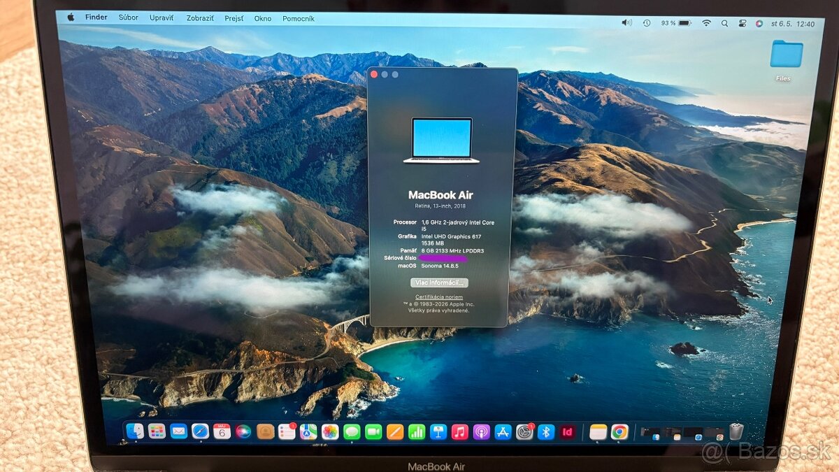 MacBook Air 13” i5 1.6 GHz 2018 - 6