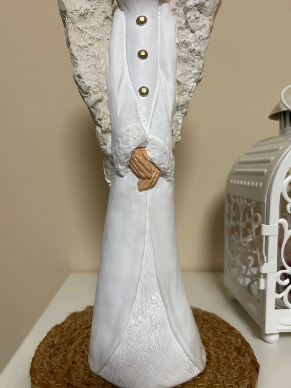 Vysoká soška anjelky 37x14x9 cm - 6