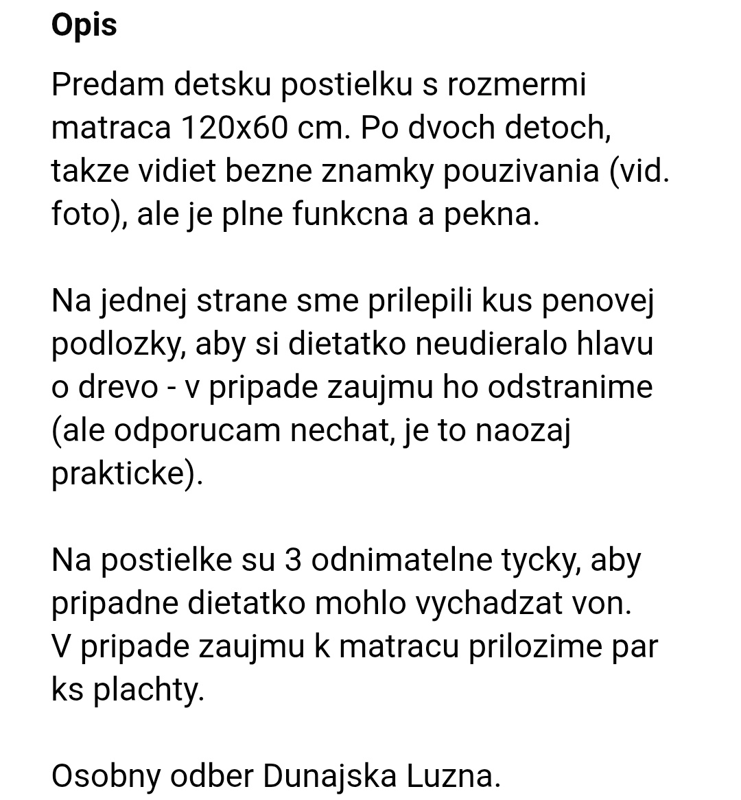 Detská postieľka - 6